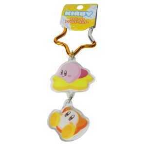 Kirby Acrylic Keychain (5”) – Warp Star
