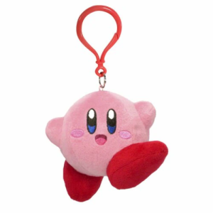 Kirby Plush Keychain (3”) – Jumping Kirby